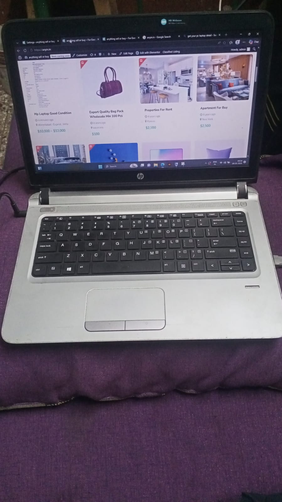 Hp laptop good condition